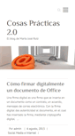Mobile Screenshot of cosaspracticas2cero.com